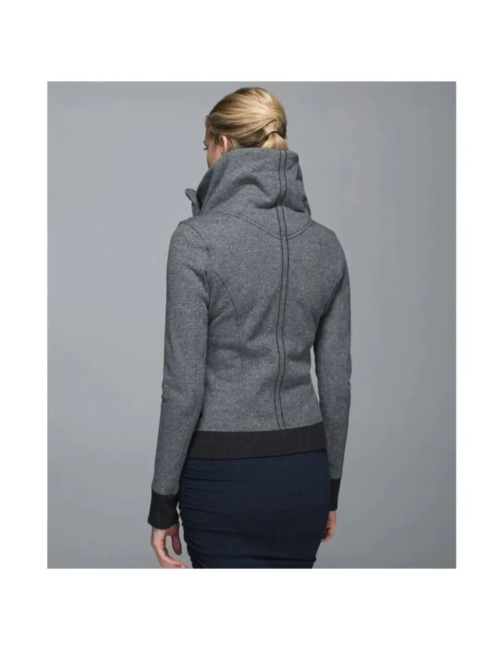 Lululemon | Karmacollected Jacket In Heathered Speckled Black - Picture 3 of 12